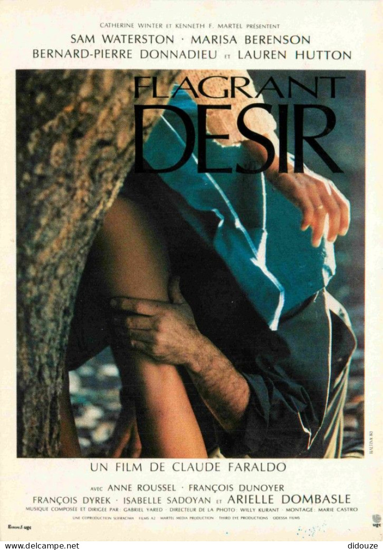 Cinema - Affiche De Film - Flagrant Désir - Sexy - CPM - Voir Scans Recto-Verso - Affiches Sur Carte