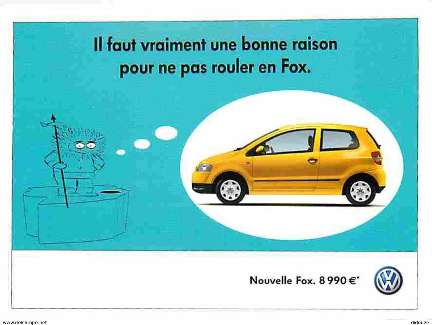 Automobiles - Volkswagen - Fox - Carte Neuve - CPM - Voir Scans Recto-Verso - Toerisme