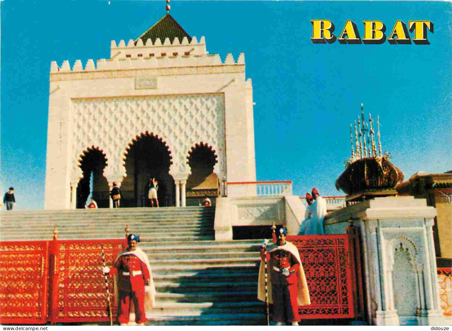 Maroc - Rabat - Le Mausolée Mohammed V - Garde Royale - CPM - Carte Neuve - Voir Scans Recto-Verso - Rabat