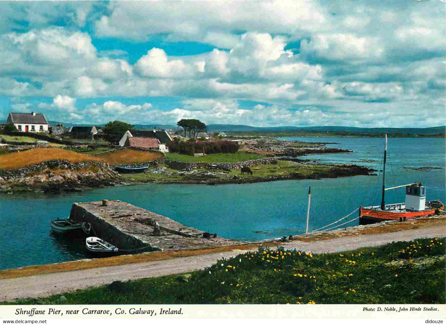 Irlande - Galway - Shruffane Pier Near Carraroe - CPM - Carte Neuve - Voir Scans Recto-Verso - Galway