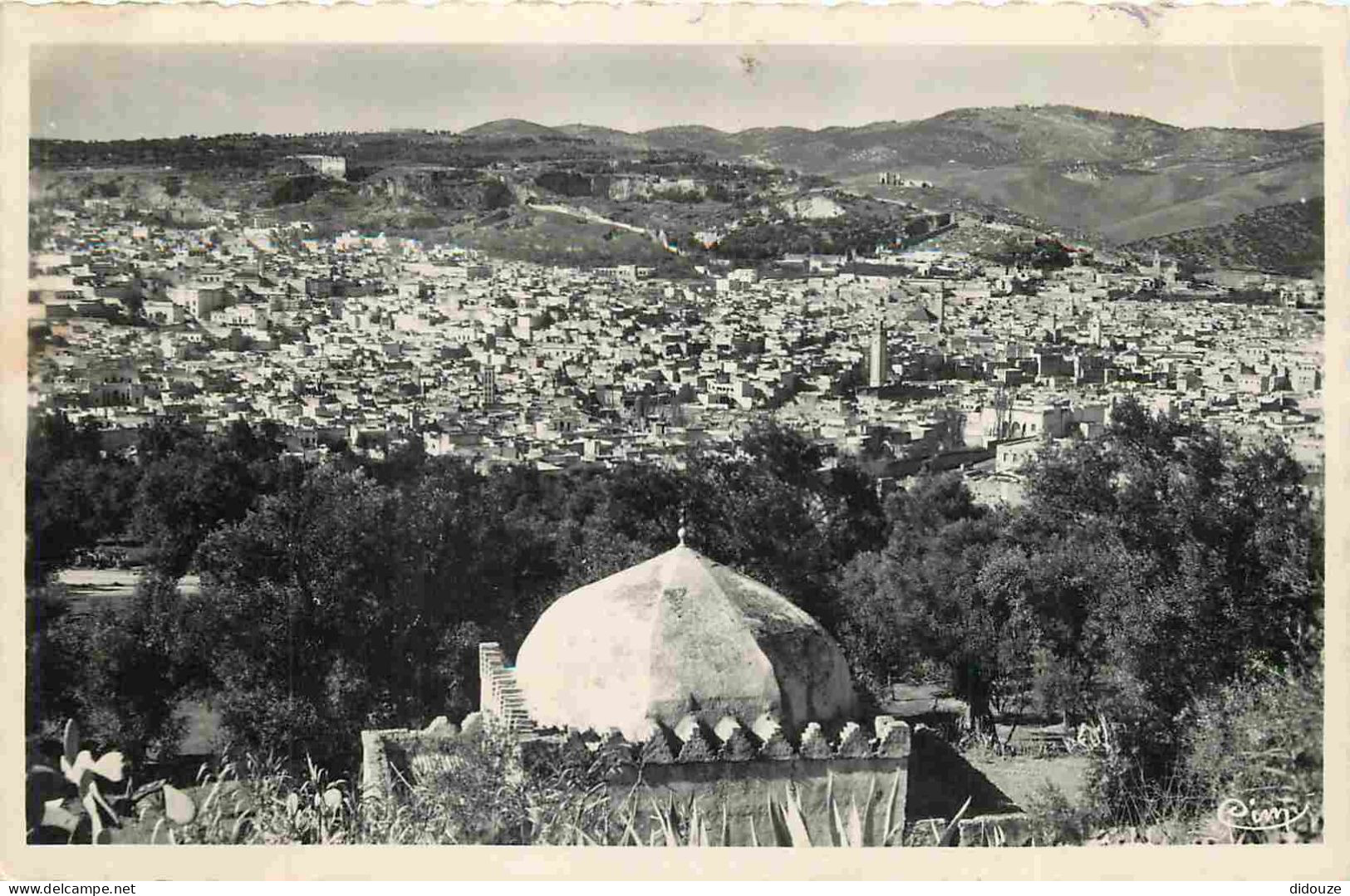 Maroc - Fez - Fès - Medina - Vue Par Bab-Ftout - Carte Dentelée - CPSM Format CPA - Voir Scans Recto-Verso - Fez