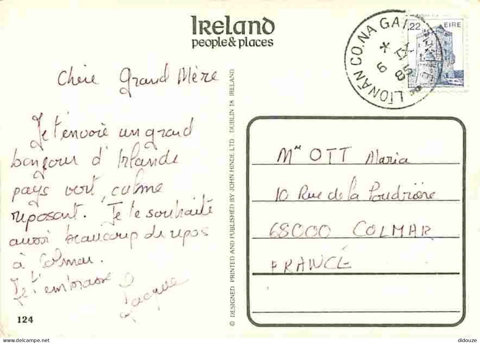 Irlande - Multivues - Vieilles Pierres - Voir Timbre - CPM - Voir Scans Recto-Verso - Sonstige