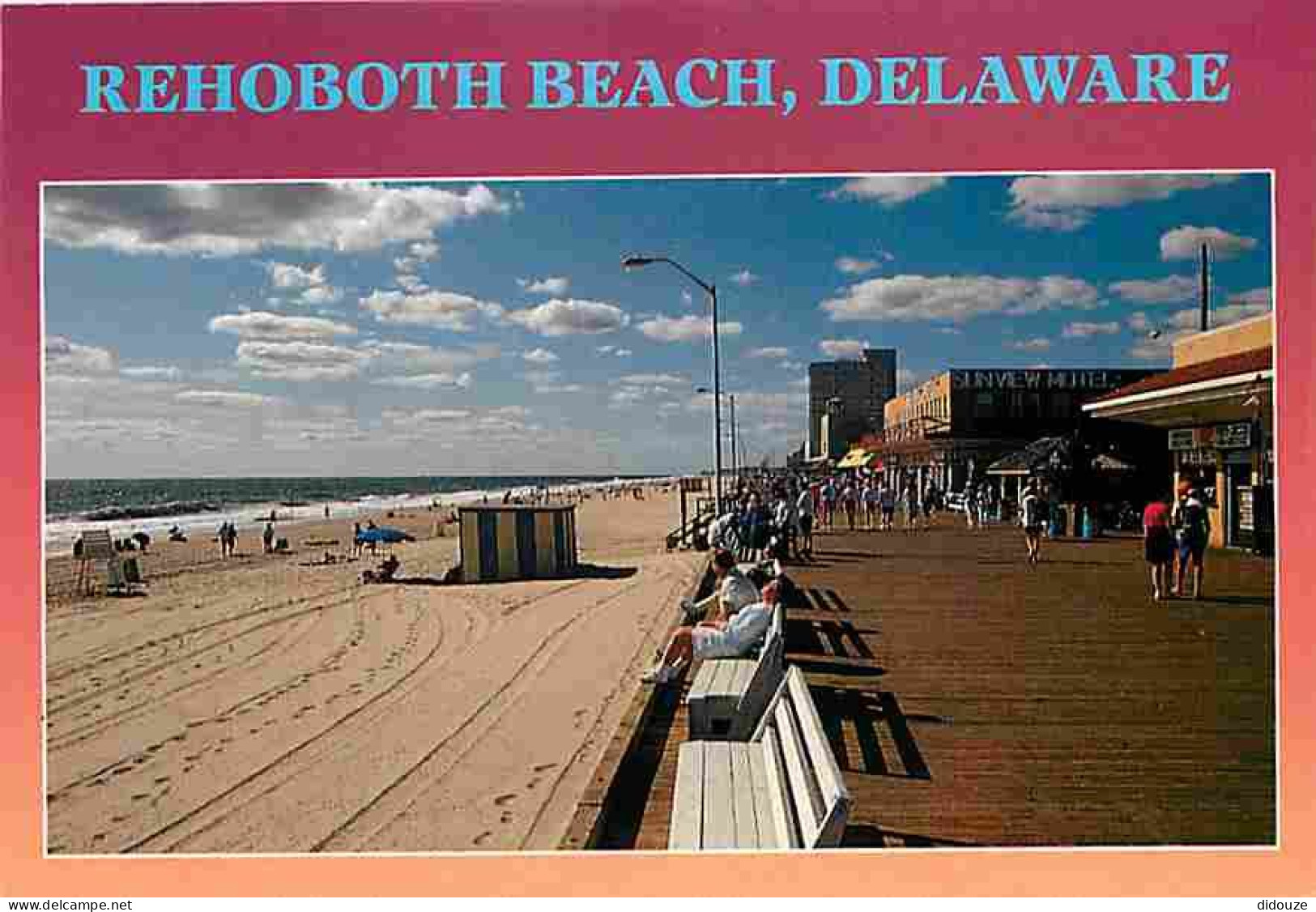 Etats Unis - Rehoboth Beach - Plages - Carte Neuve - CPM - Voir Scans Recto-Verso - Autres & Non Classés