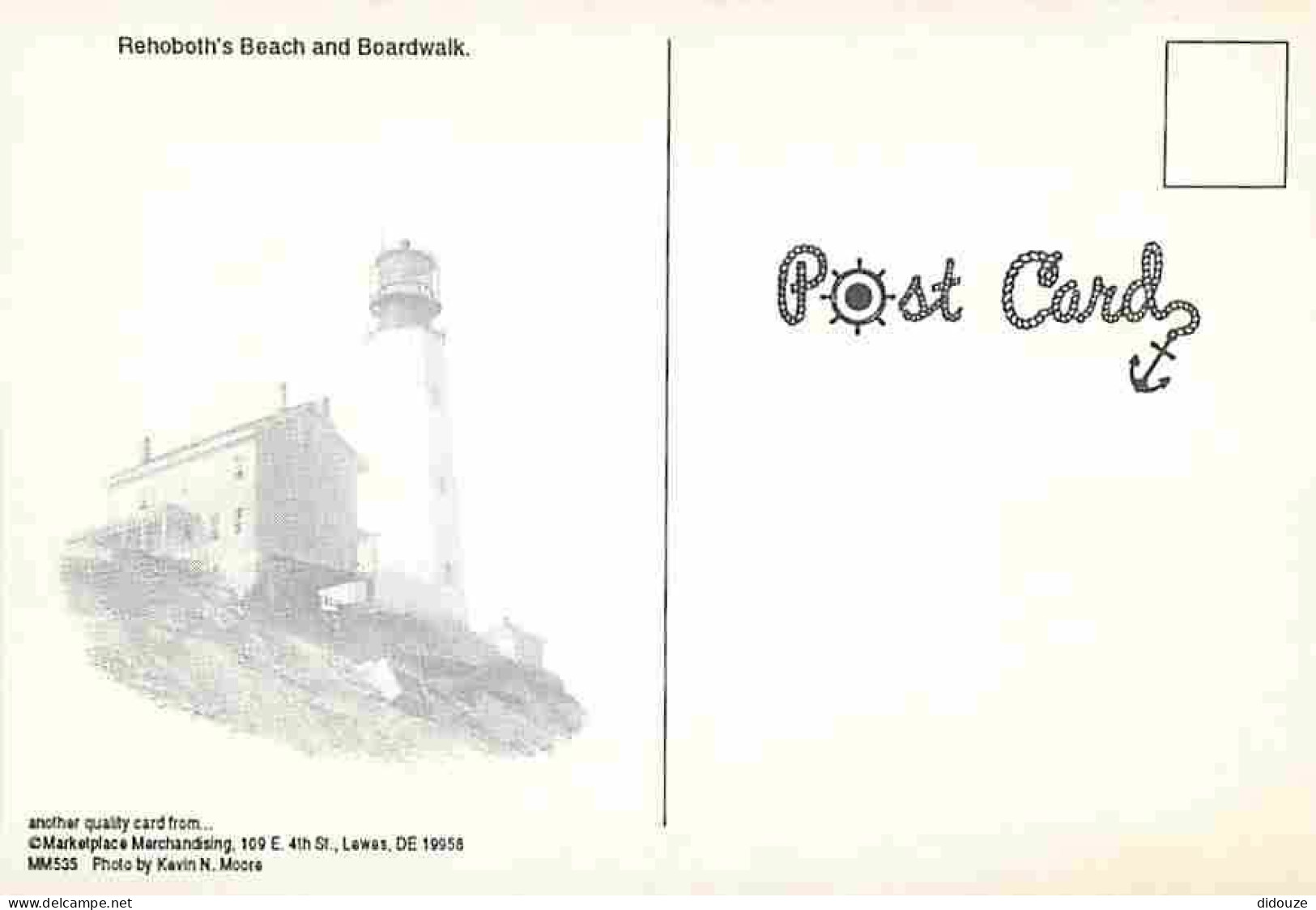 Etats Unis - Rehoboth Beach - Plages - Carte Neuve - CPM - Voir Scans Recto-Verso - Autres & Non Classés