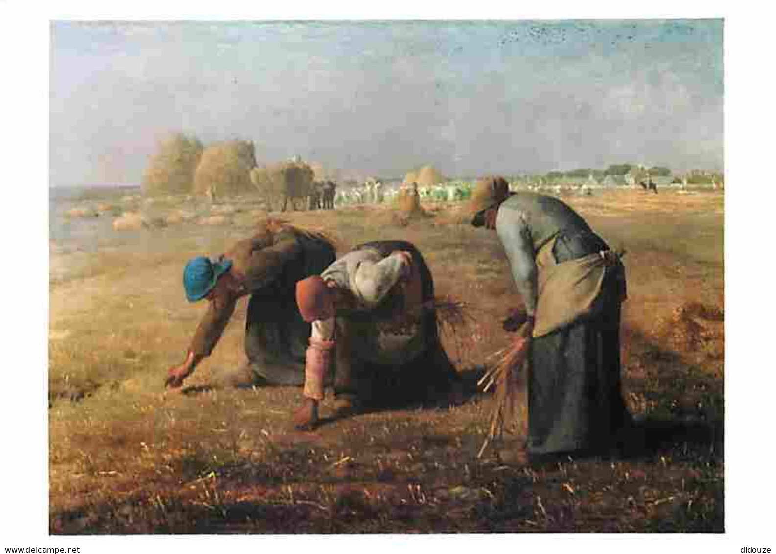 Art - Peinture - Jean François Millet - Les Glaneuses - CPM - Voir Scans Recto-Verso - Malerei & Gemälde