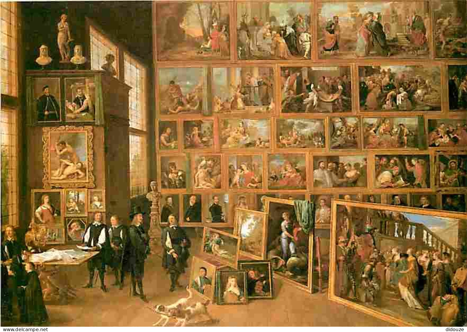 Art - Peinture - David Teniers - L'Archeveque Léopold Guillaume Contemplant Les Peintures De Sa Galerie De Bruxelles - C - Pittura & Quadri