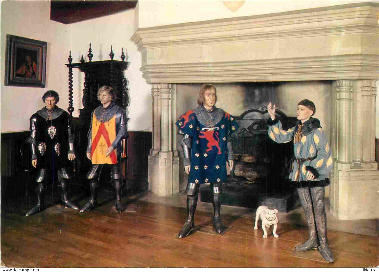 18 - Culan - Intérieur Du Château - Jeanne D'Arc L'amiral De Culant La Hire Et La Trémoille - Musée De Personnages De Ci - Culan