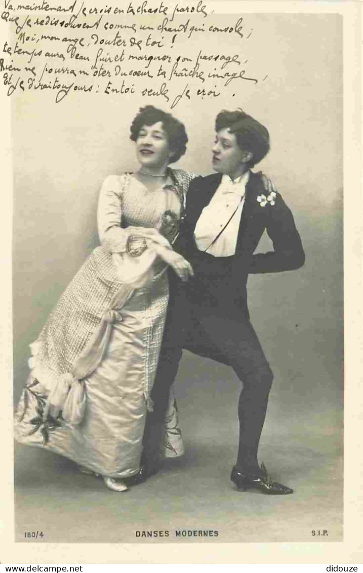 Thèmes - Danse - Danses Modernes - Poème - Précurseur - CPA - Voir Scans Recto-Verso - Tanz