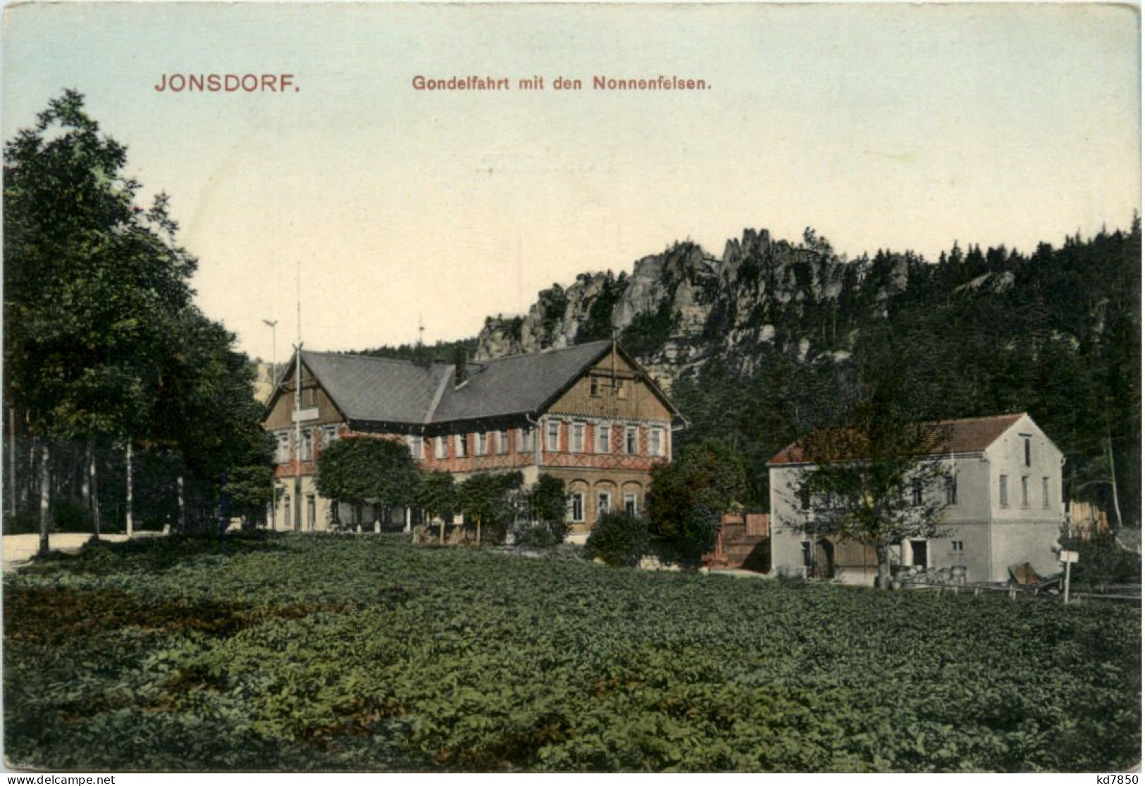 Jonsdorf, Gondelfahrt Mit Den Nonnenfelsen - Jonsdorf