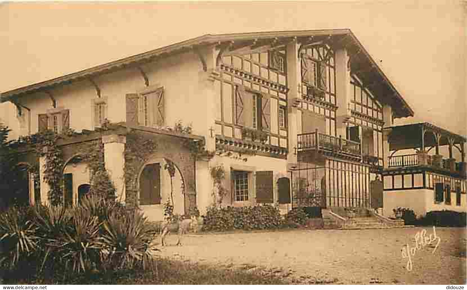 64 - Guéthary - Pays Basque - Type De Maison Moderne - Anes - Carte Neuve - CPA - Voir Scans Recto-Verso - Guethary