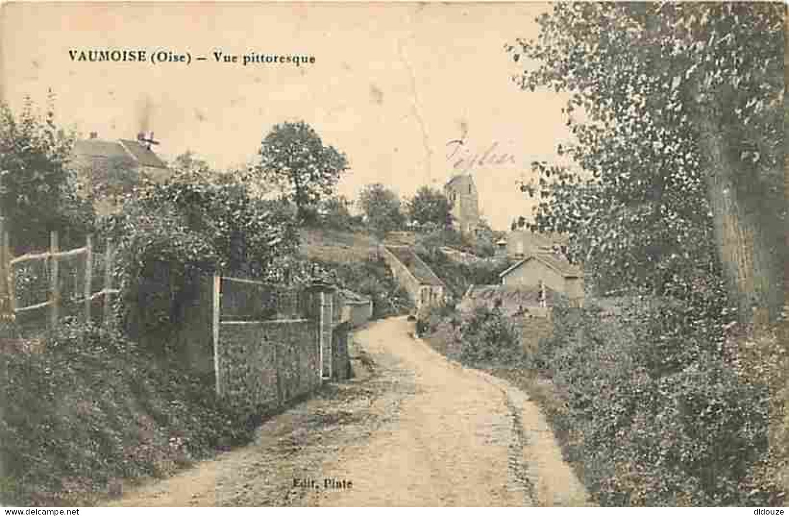 60 - Vaumoise - Vue Pittoresque - Etat Pli Visible - CPA - Voir Scans Recto-Verso - Vaumoise