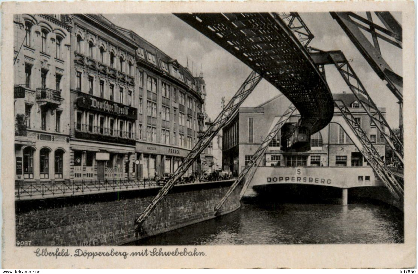 Wuppertal-Elberfeld, Döppersberg Mit Schwebebahn - Wuppertal