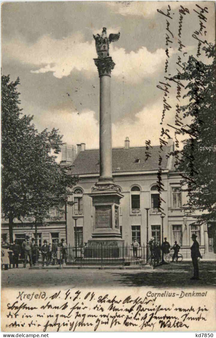 Krefeld, Cornelius-Denkmal - Krefeld