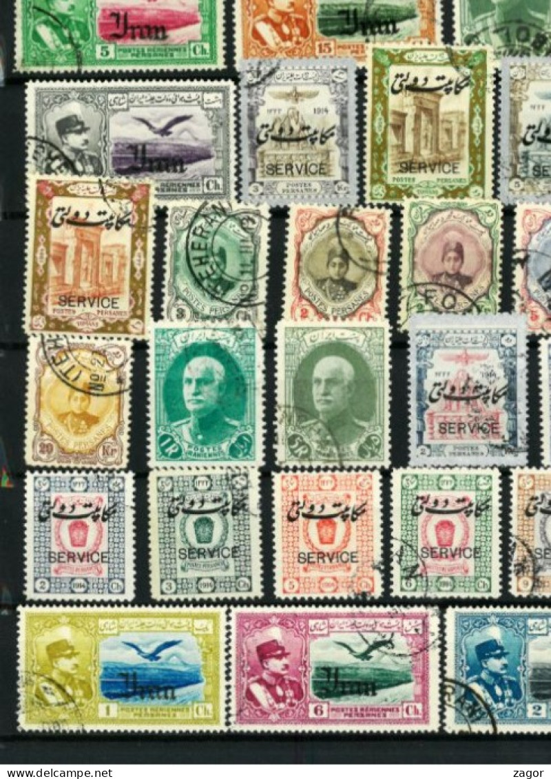 ??? Persien, Persia, Iran,  Lot Of  53  Stamps (022) - Iran