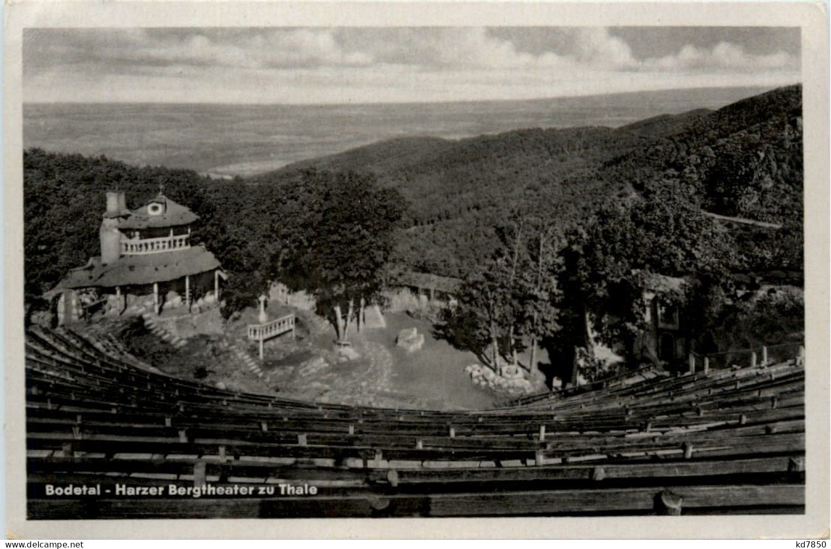 Bodetal, Harzer Bergtheater Zu Thale - Thale