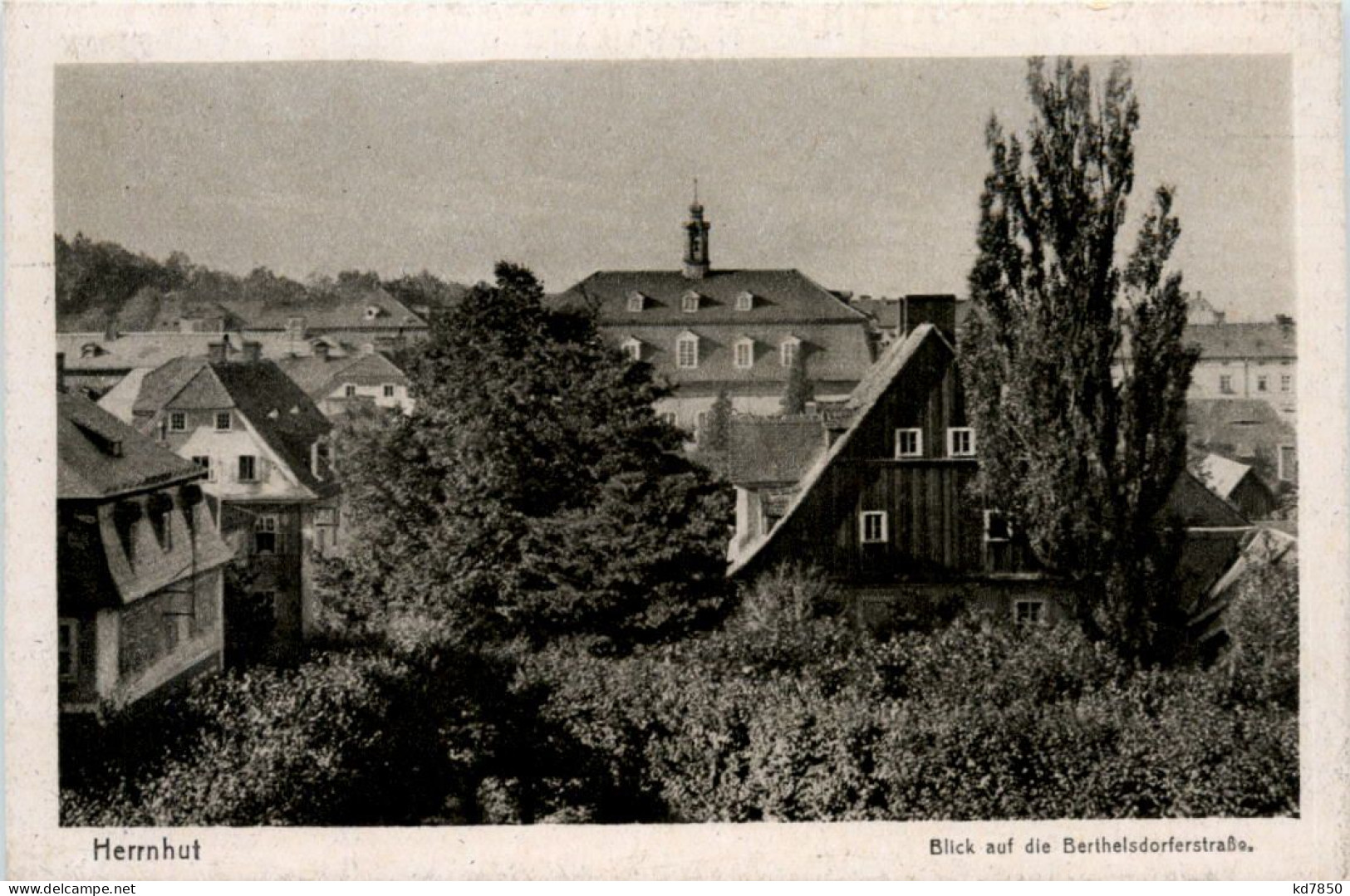 Herrnhut, Blick Auf Die Berthelsdorferstrasse - Herrnhut