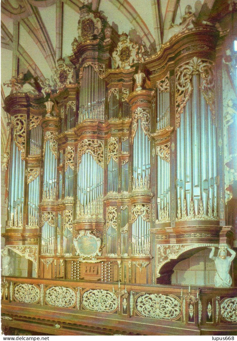 R BRD- Thr: 04 600 Altenburg, Schloßkirche  Orgel Prospekt - Altenburg