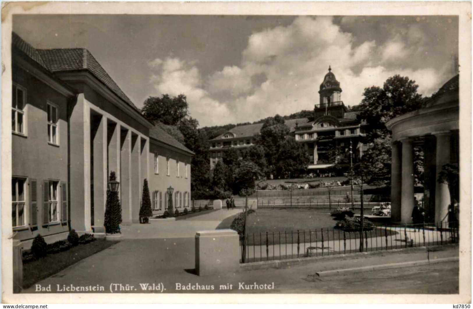 Bad Liebenstein, Badehaus Mit Kurhotel - Bad Liebenstein