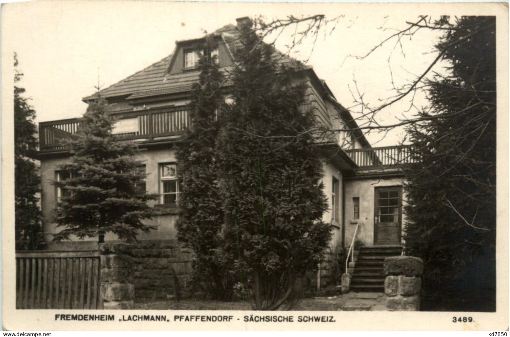 Fremdenheim Lachmann, Pfaffendorf - Koenigstein (Saechs. Schw.)