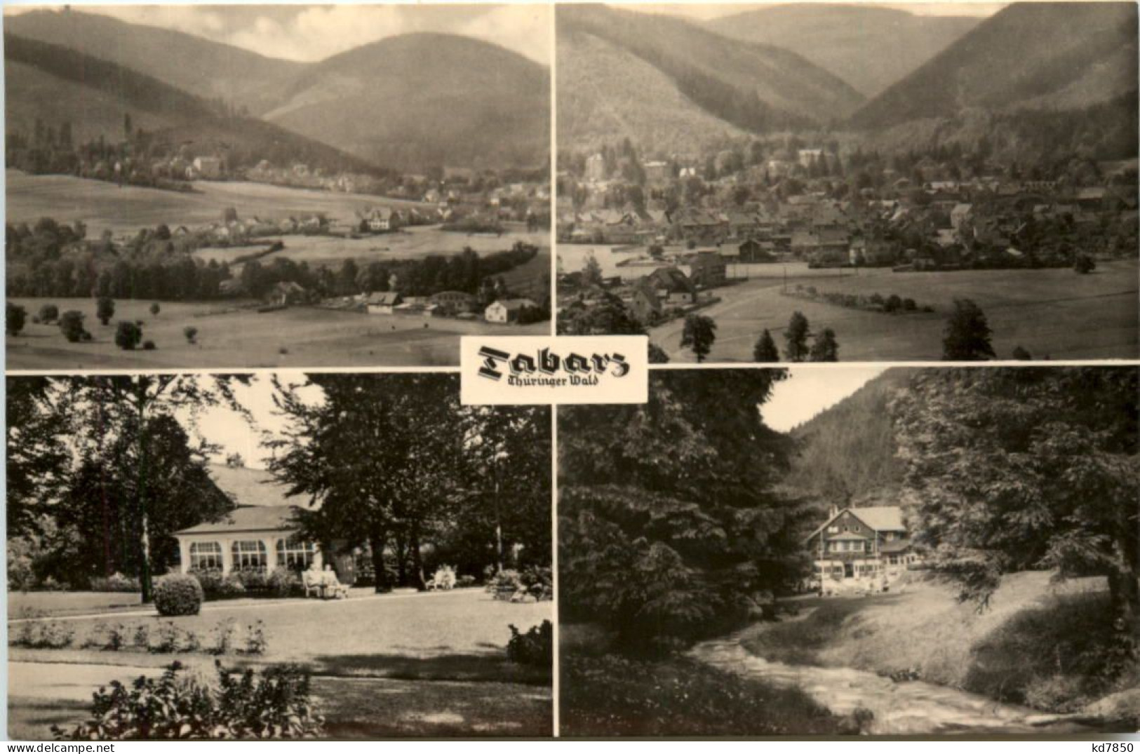 Kurort Tabarz/Thür. Wald, Div. Bilder - Tabarz