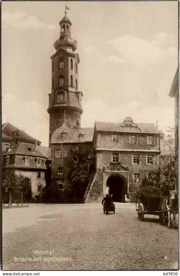 Weimar, Bastilla Mit Schlossturm - Weimar