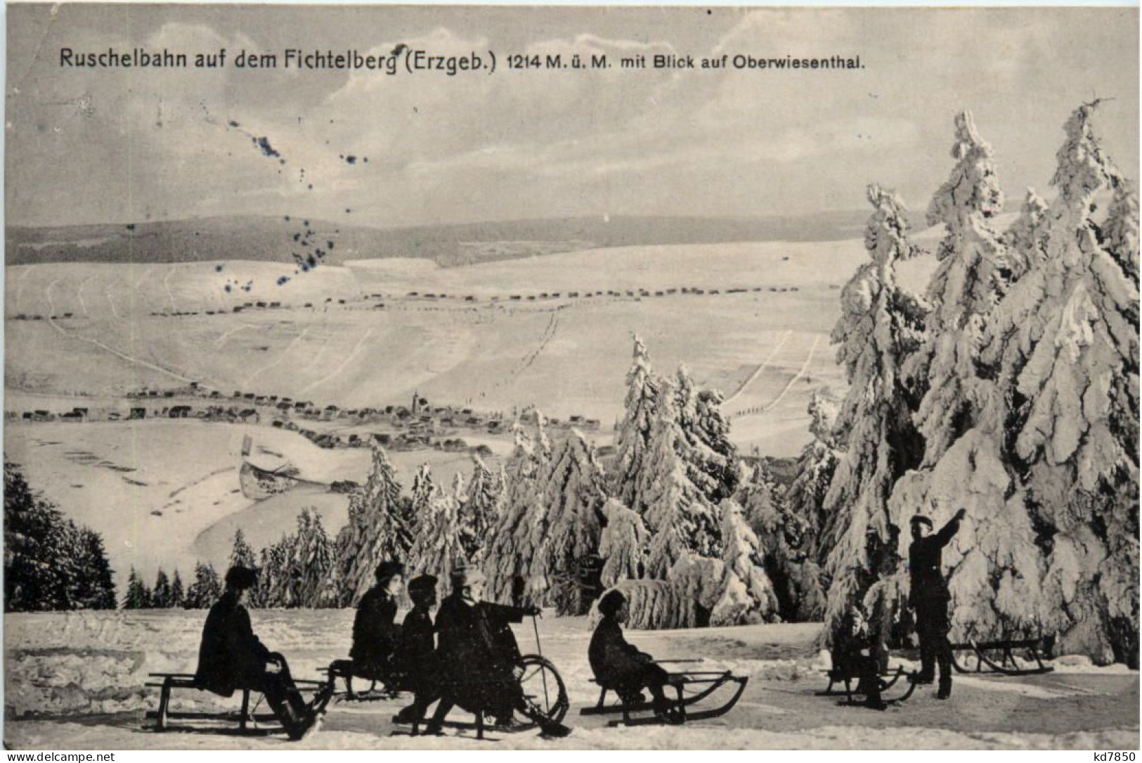 Oberwiesenthal, Auf Dem Fichtelberg - Oberwiesenthal