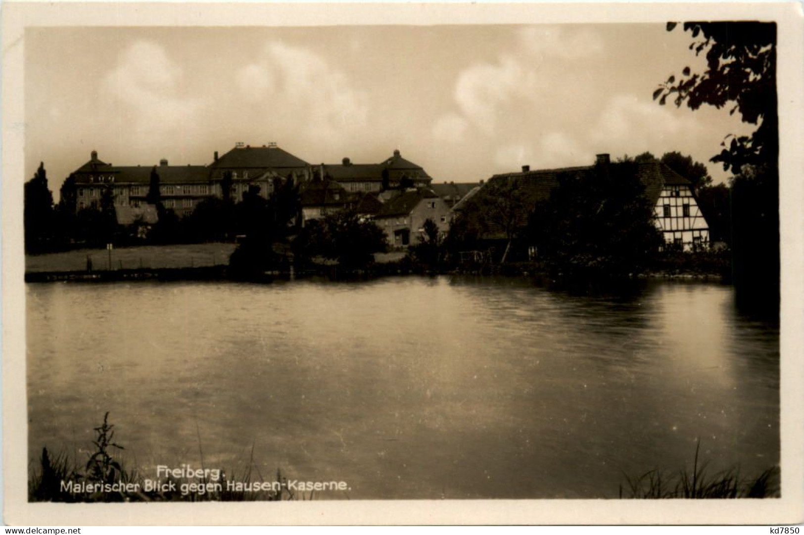 Freiberg, Malerischer Blick Gegen Hausen-kaserne - Freiberg (Sachsen)