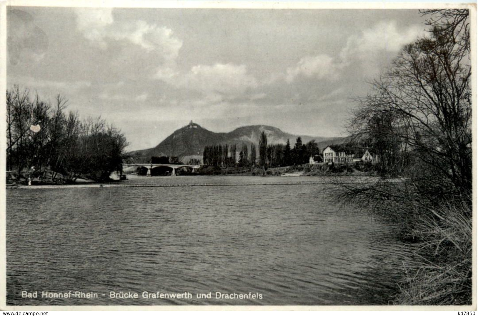 Bad Honnef, Brücke Grafenwerth Und Drachenfels - Bad Honnef