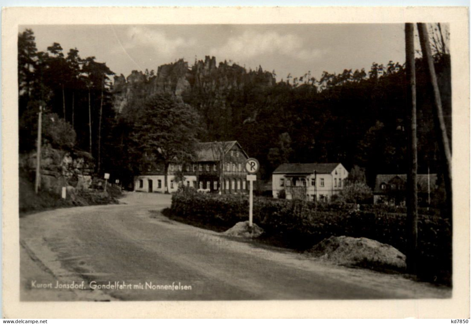 Kurort Jonsdorf, Gondelfahrt Mit Nonnenfelsen - Jonsdorf