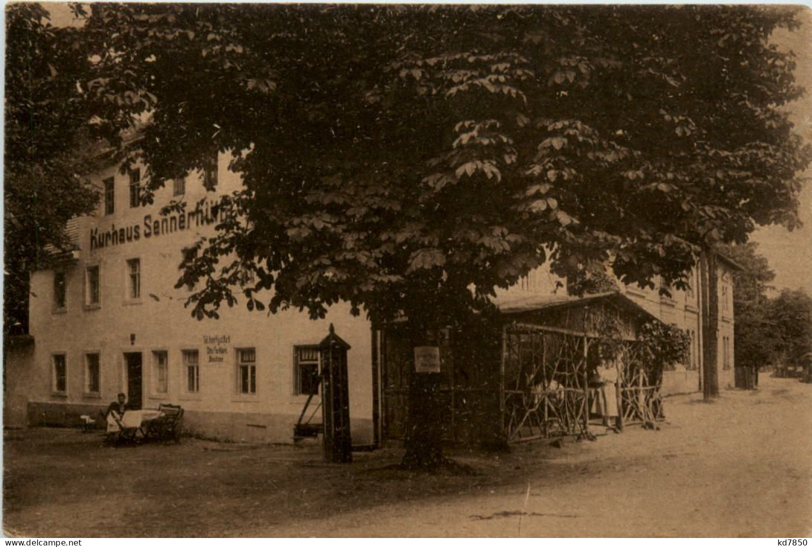 Sommerfrische Gohrisch, Kurhaus Sennerhütte - Koenigstein (Saechs. Schw.)