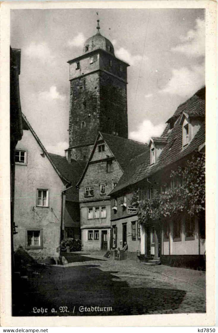 Lohr A. M., Stadtturm - Lohr