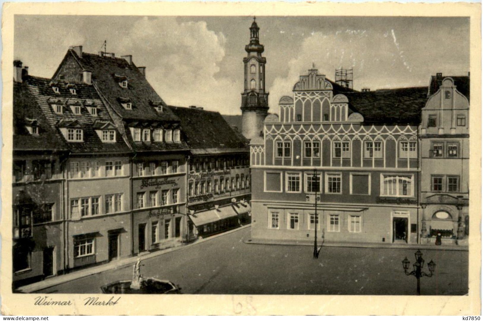 Weimar, Markt - Weimar