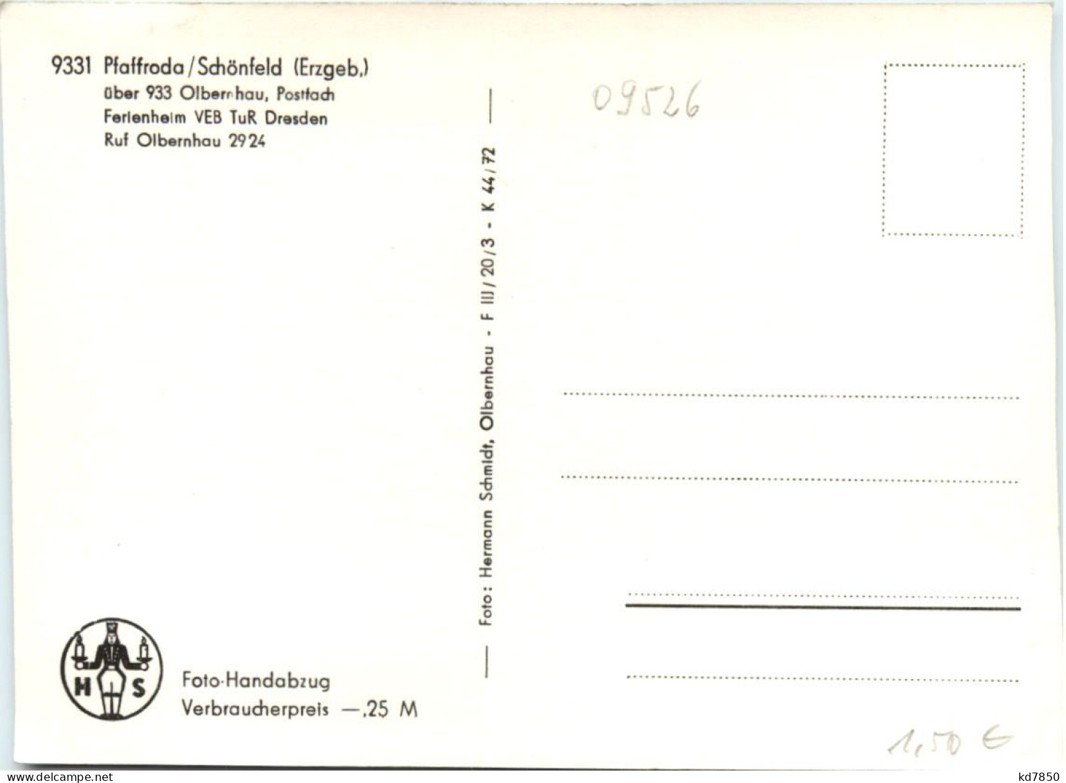 Pfaffroda/Schönfeld - Olbernhau