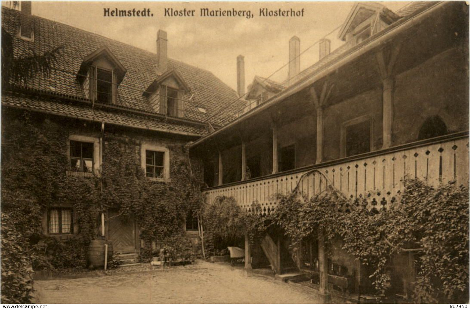 Helmstedt, Kloster Marienberg, Klosterhof - Helmstedt