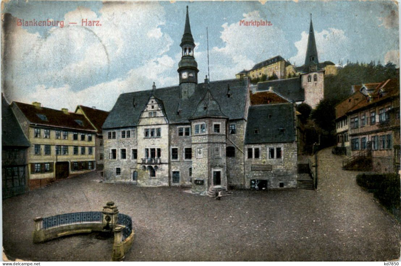 Blankenburg, Marktplatz - Blankenburg