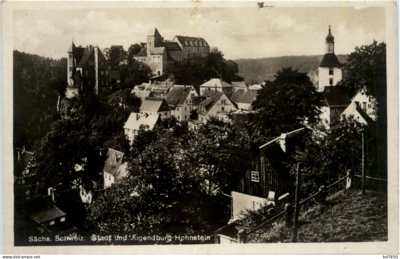 Hohnstein, Sächs.Schweiz, Stadt Und Jugendburg-Hohnstein - Hohnstein (Sächs. Schweiz)