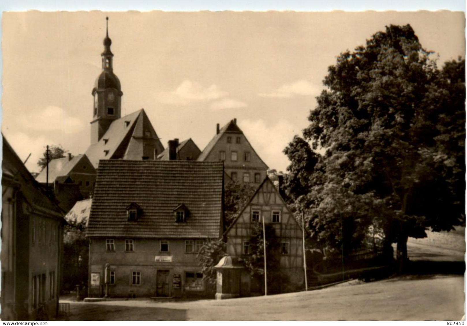 Rochlitz, Wechselburg, Karl-marx-Platz Mit St. Ottenkirche - Rochlitz