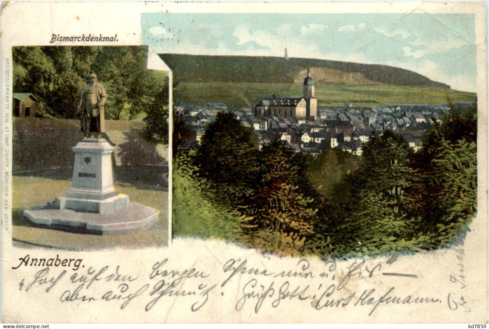 Annaberg, Bismarckdenkmal - Annaberg-Buchholz
