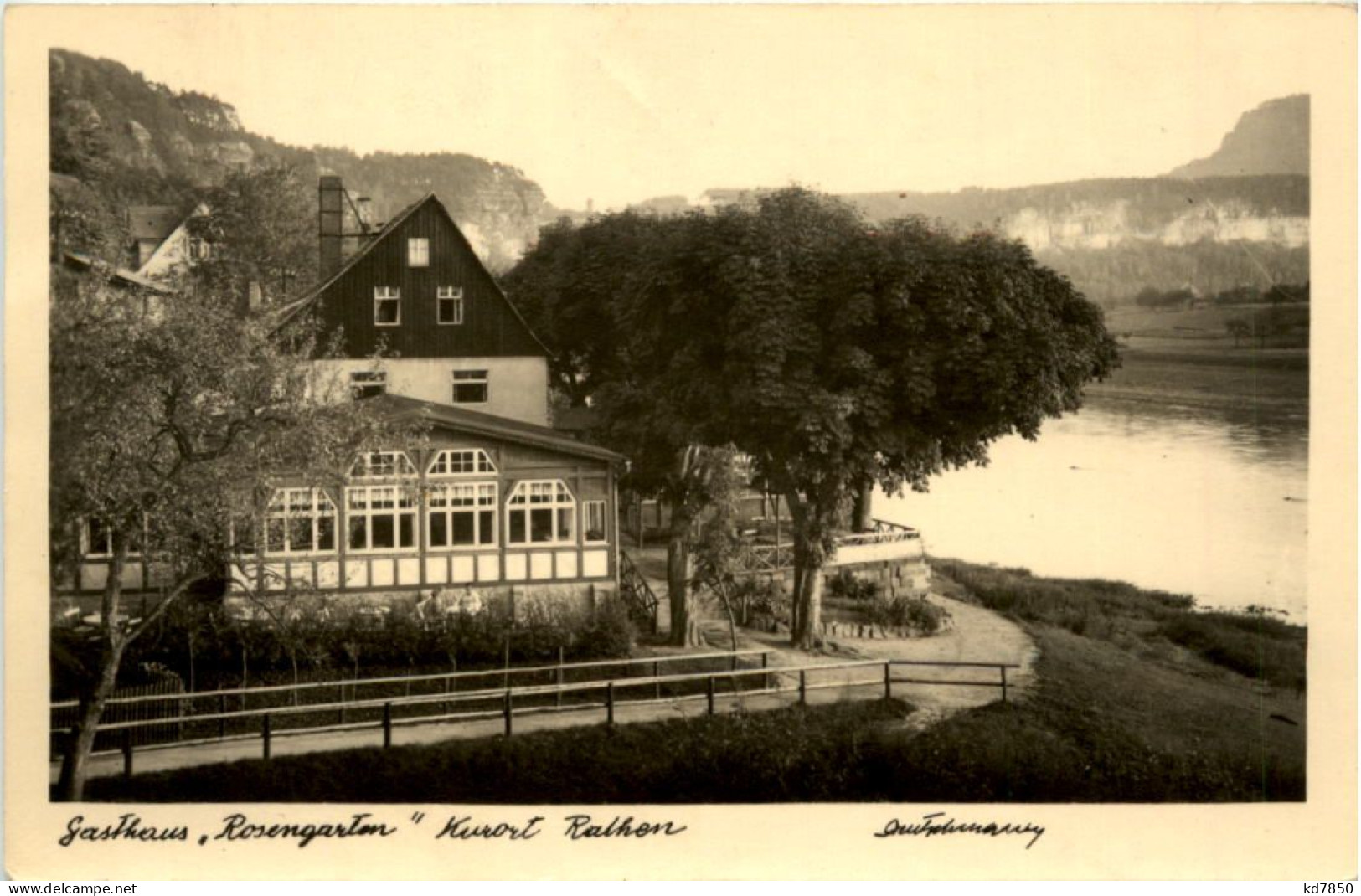 Rathen, Gasthaus Rosengarten - Rathen