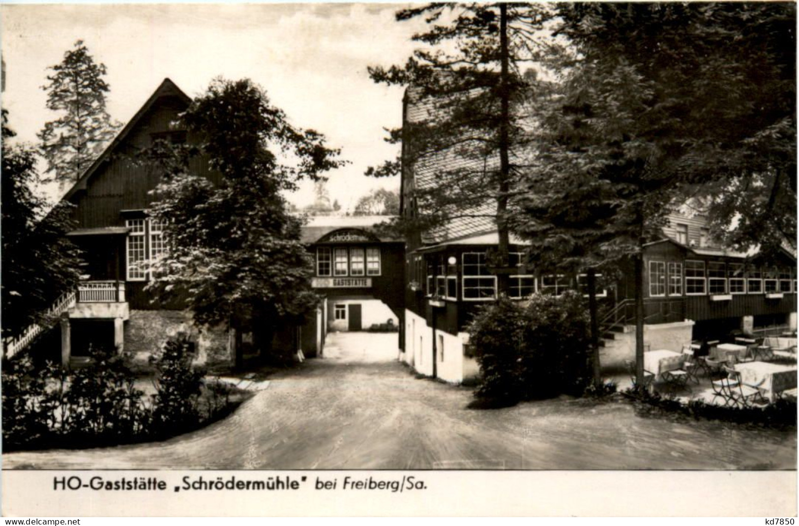 Freiberg, HO-Gaststätte Schrödermühle - Freiberg (Sachsen)