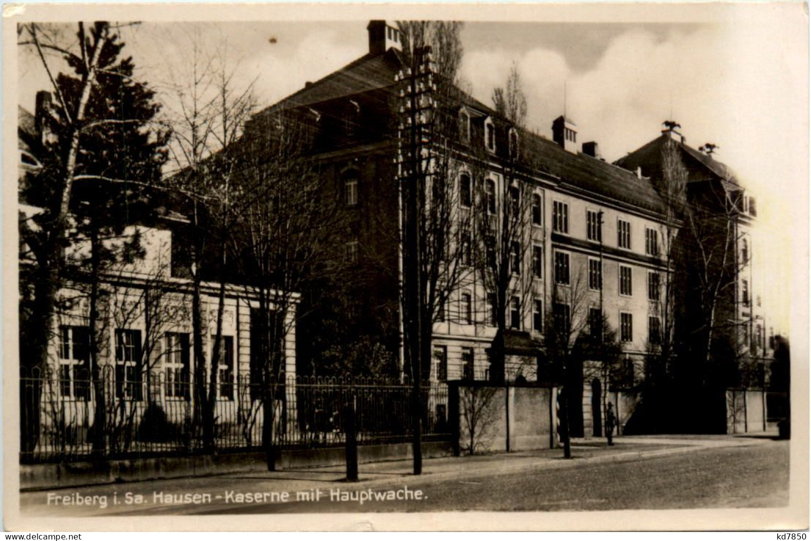 Freiberg, Hausen-Kaserne Mit Hauptwache - Freiberg (Sachsen)