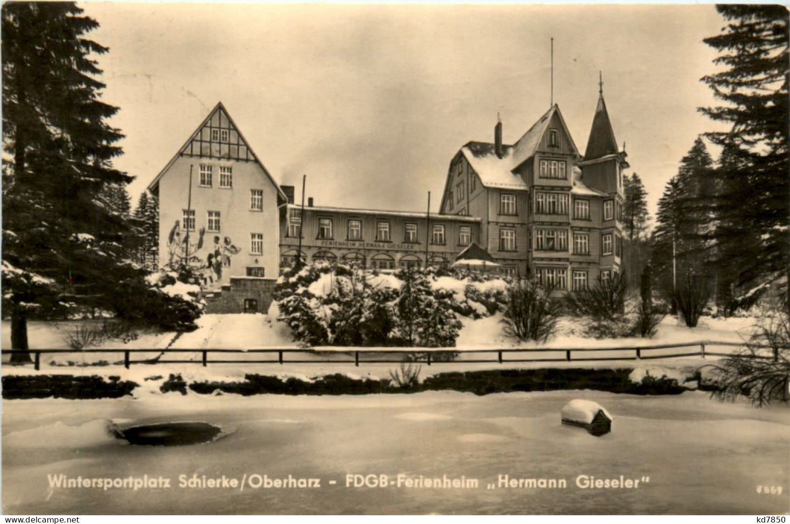 Schierke, FDGB-Ferienheim Hermann Gieseler - Schierke