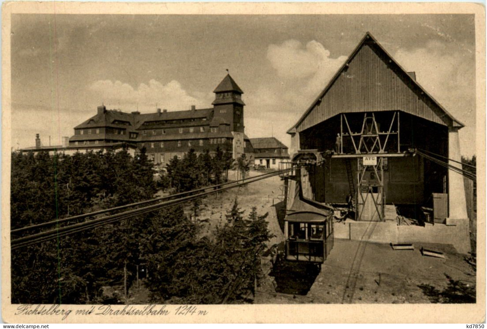 Oberwiesenthal, Fichtelberg Mit Drahtseilbahn - Oberwiesenthal