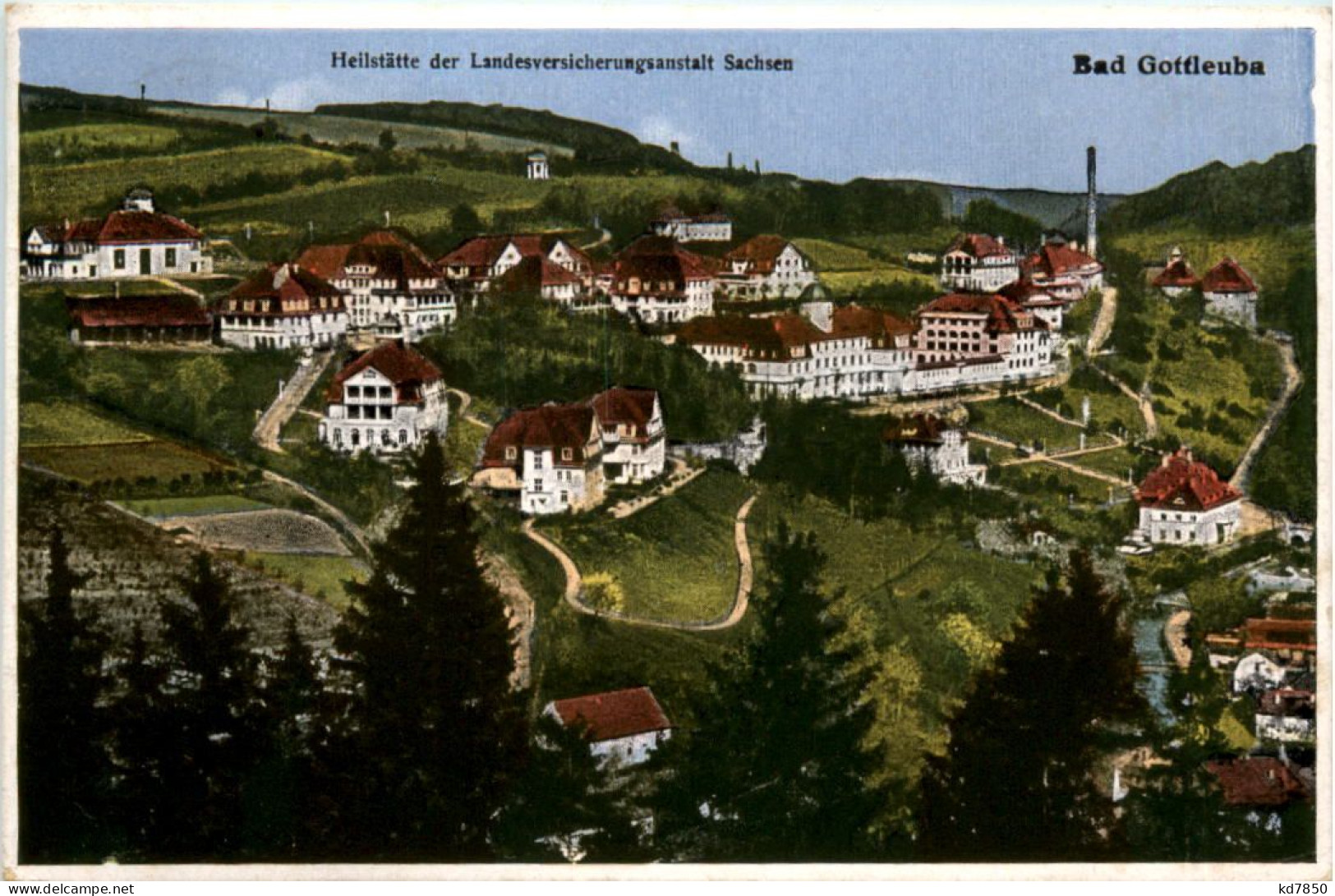 Heilstätte Gottleuba - Bad Gottleuba-Berggiesshuebel