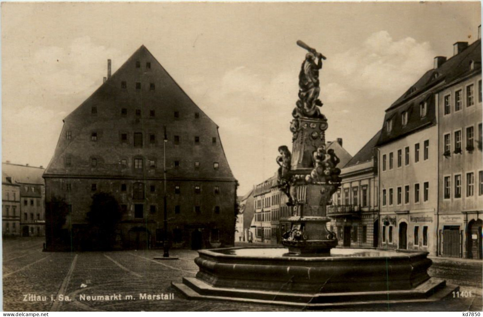 Zittau, Neumarkt Mit Marstall - Zittau