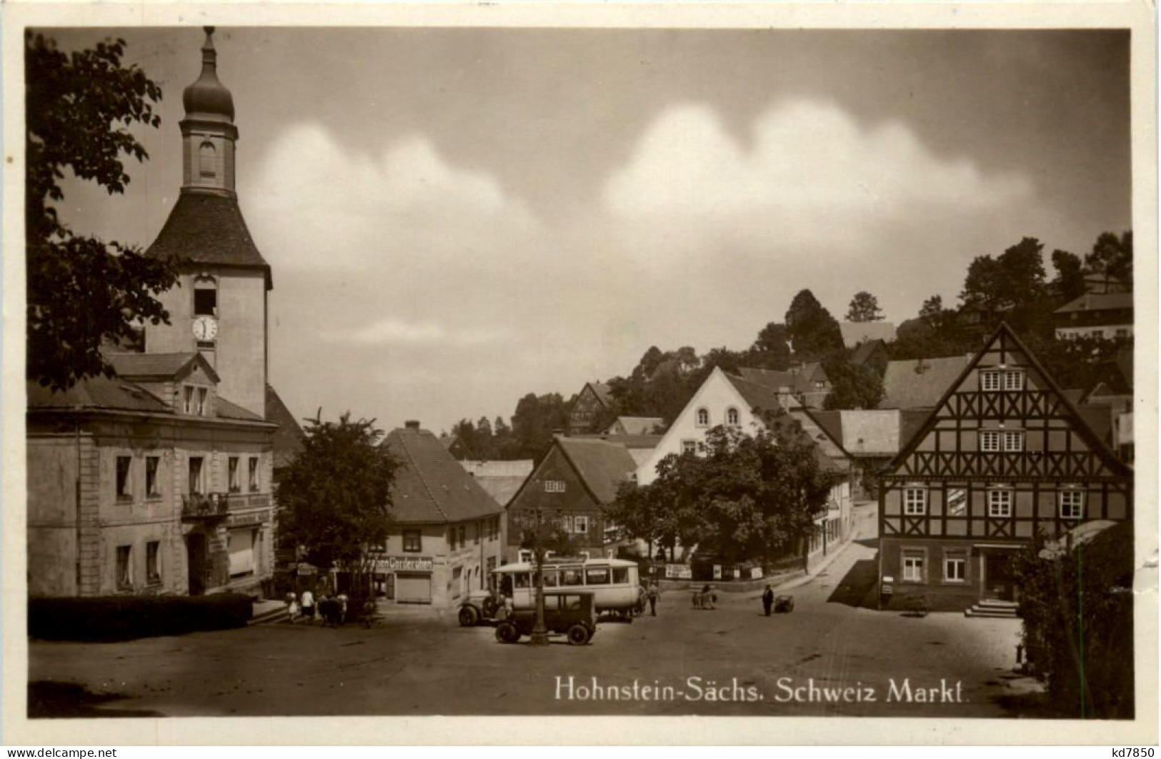 Hohnstein, Markt - Hohnstein (Sächs. Schweiz)