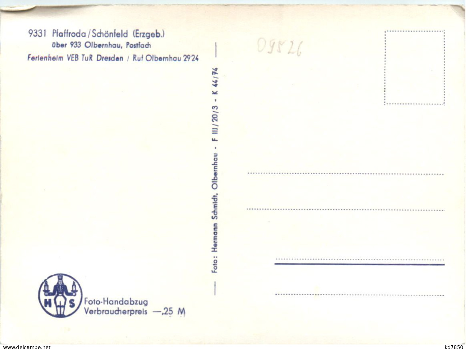 Pfaffroda/Schönfeld - Olbernhau