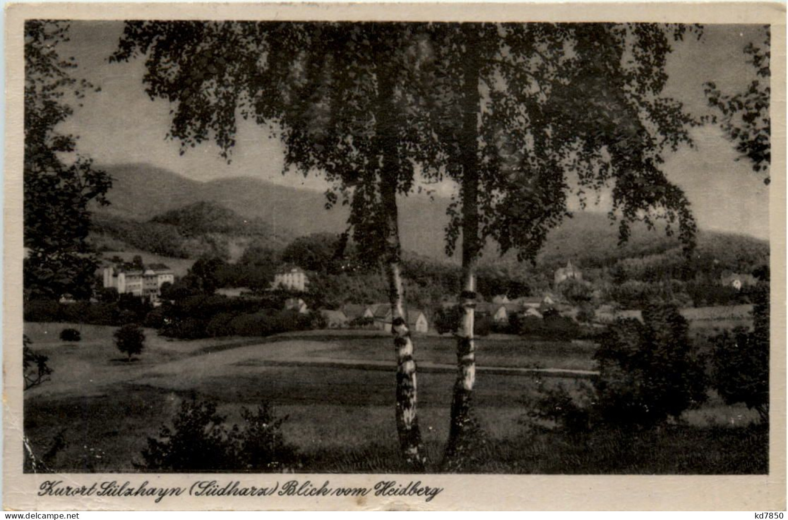 Kurort Sülzhayn, Blick Vom Heidberg - Nordhausen