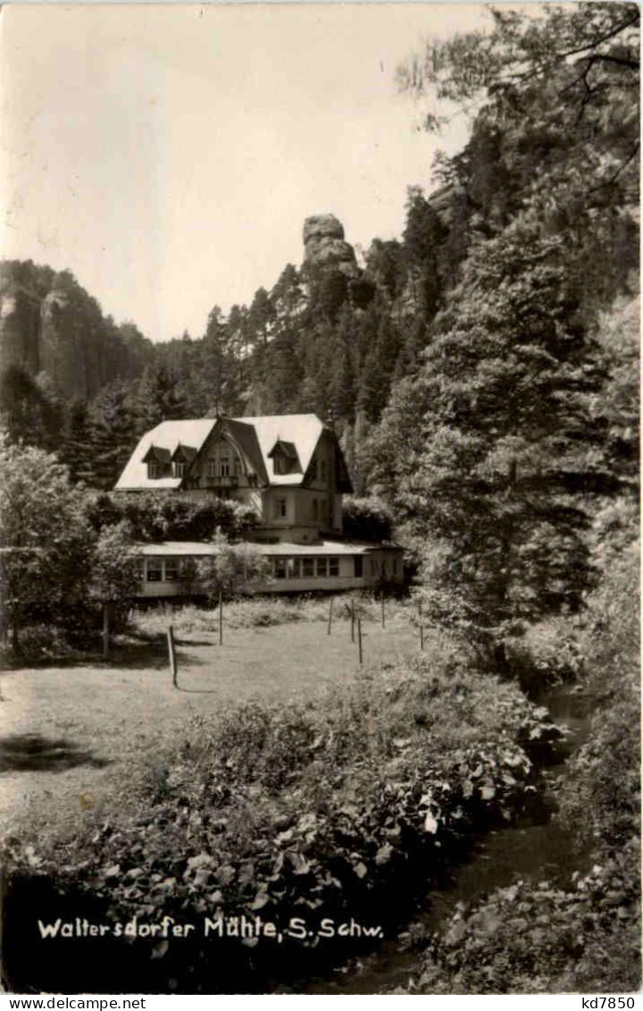 Waltersdorfer Mühle - Hohnstein (Saechs. Schweiz)