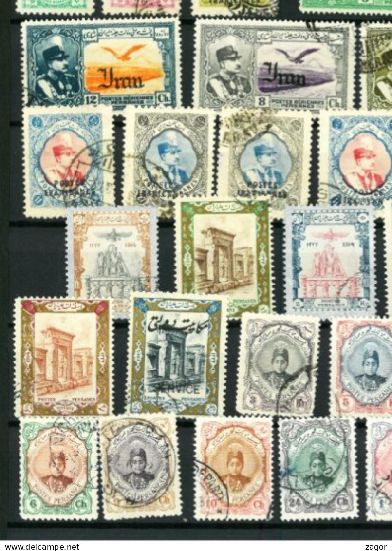 ??? Persien, Persia, Iran,  Lot Of  53  Stamps (022) - Iran